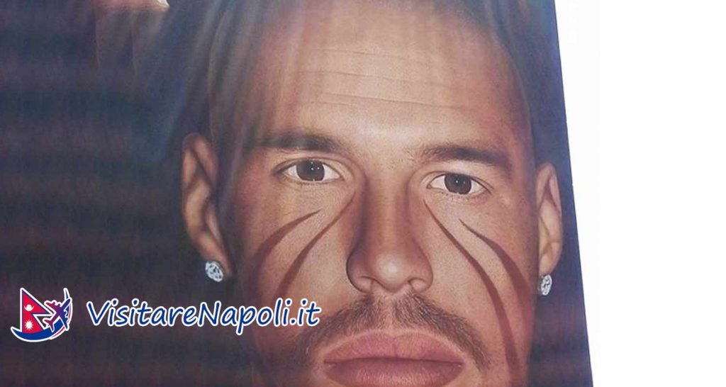 Jorit Agoch ed il murale di Hamsik a Quarto